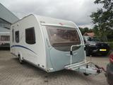 Bürstner Trecento 410TS-Vorzelt-MOVER-Festbett-WC-1360KG - Bürstner Wohnwagen