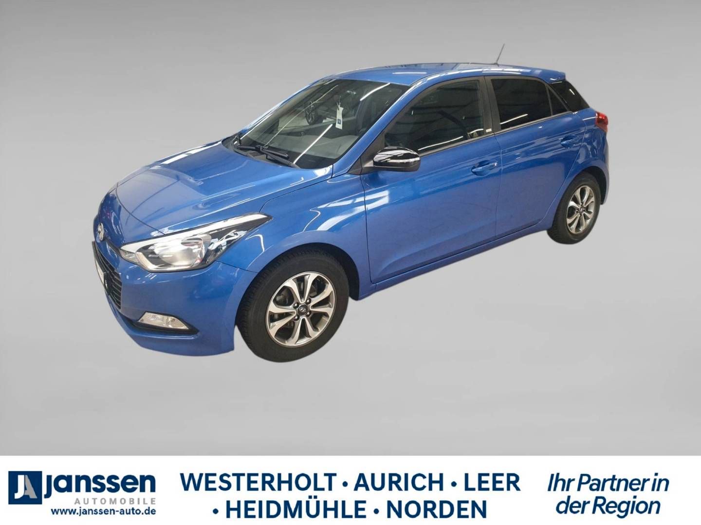 Fahrzeugabbildung Hyundai New i20 5-Türer 1,2 Benzin M/T 84 PS Sondermodel