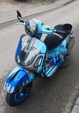 Vespa GTS 300   ( Supersport S ) Cartoon Comic Graffit - VESPA 300 GTS SUPERSPORT