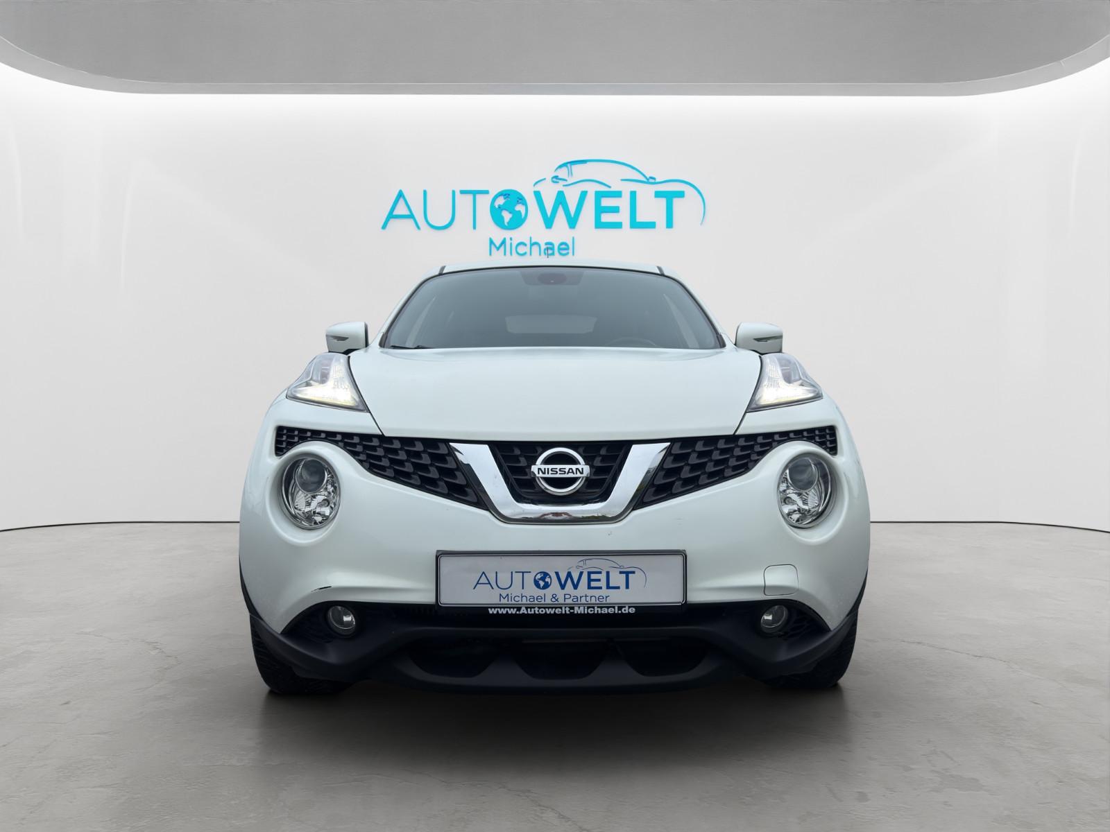 Nissan Juke 1.2 SITZH LED NAV KAM GJR TÜV+Insp. NEU 17'
