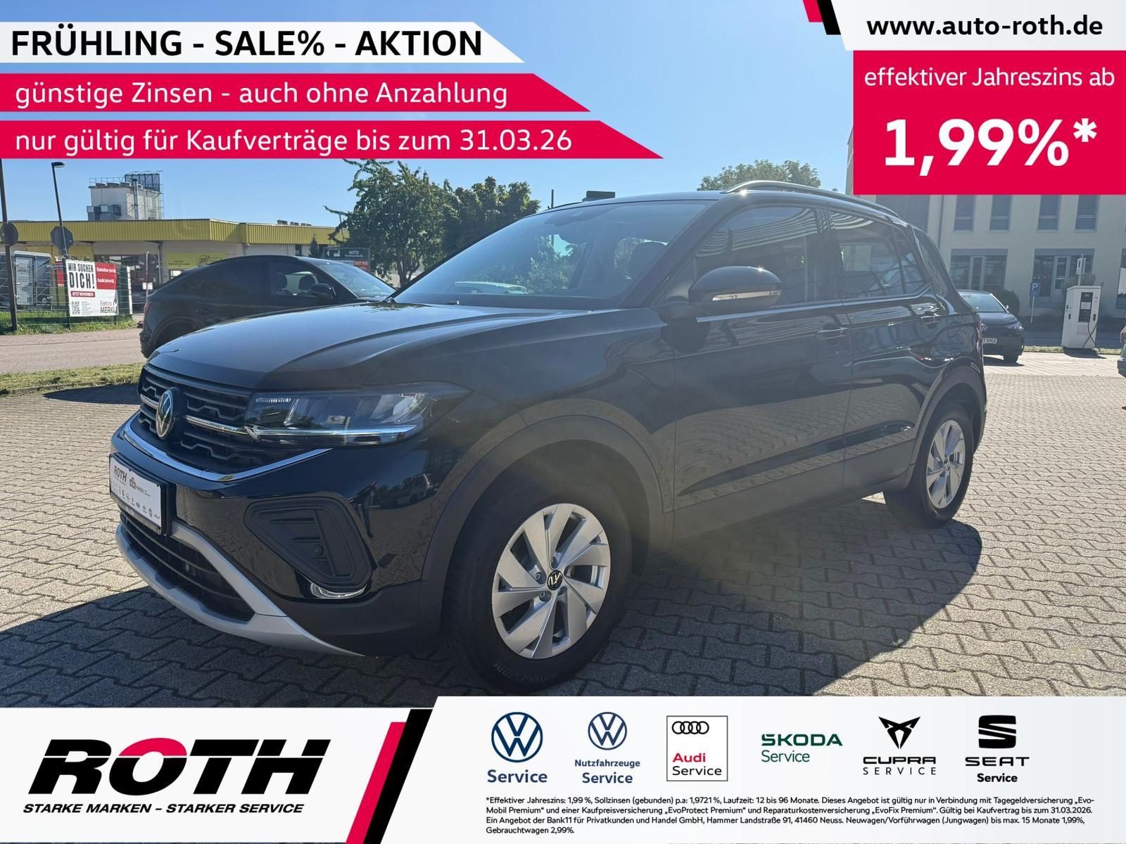 Volkswagen T-Cross 1.0 TSI Life *LED*PDC*Kamera*AHK*Alu*