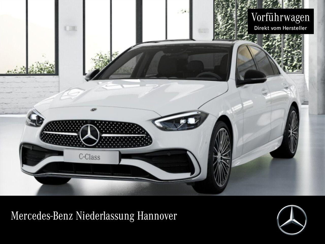 Mercedes-Benz C 180 AMG+NIGHT+PANO+360+LED+19"+TOTW+KEYLESS+9G