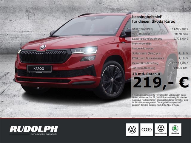 Skoda Karoq 1.5 TSI ACT DSG Sportline Neupreis: 48.025