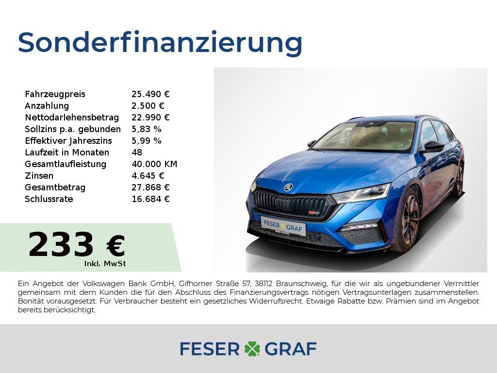 Skoda Octavia Combi RS 20 TDI DSG AHKStandh4xSitzh 2021