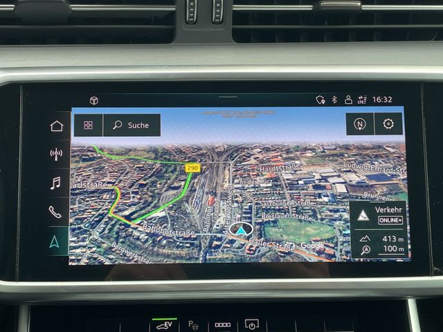 A6 Avant 55 TFSI e quattro S-Line Optik schwarz 