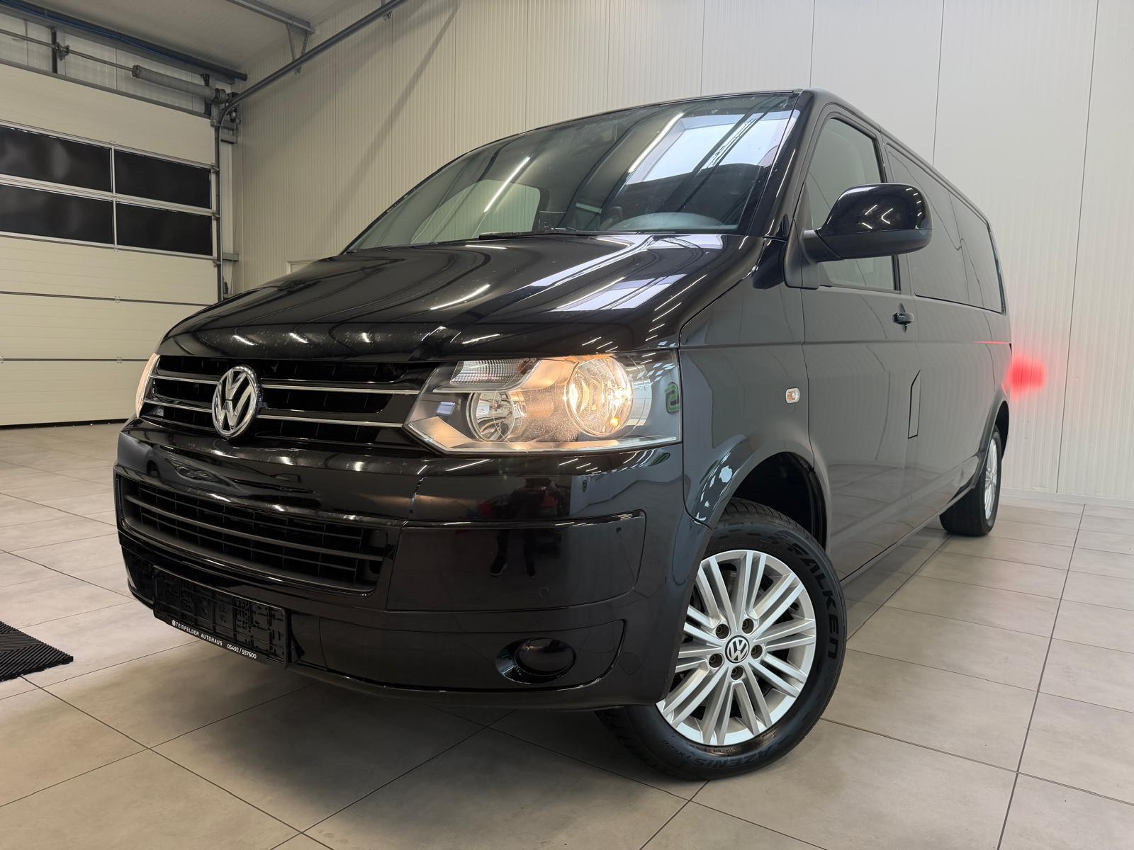 Volkswagen T5 Caravelle LANG / 8SITZER / AHK / LEDER /