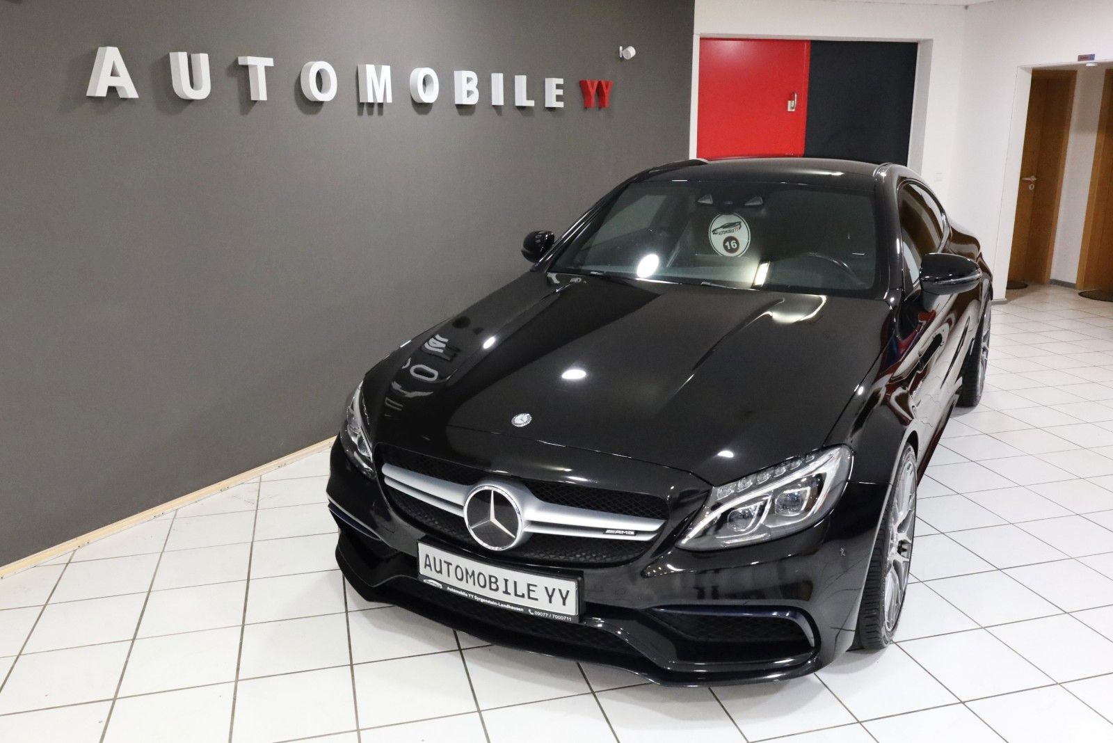 MERCEDES-BENZ C 63 AMG Coupe,LED,Navi,HUD,Pano,Burmes,RFK,ACC,