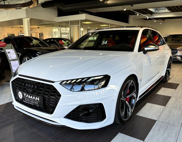 Audi RS4 2.9 TFSI qu.*Pano*HuD*Keramik*Leder-Rot*B&O