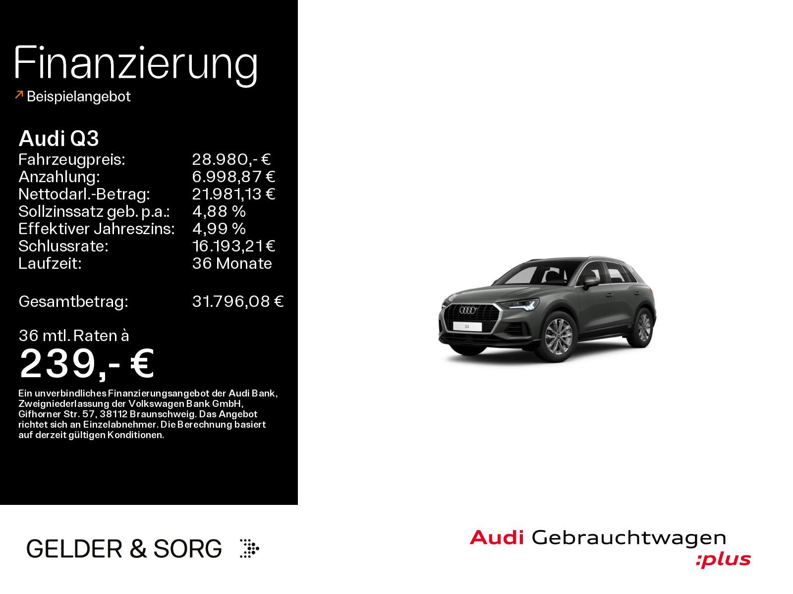Audi Q3 35 TDI Virtual*Matrix*Navi*Sound*Alcantara