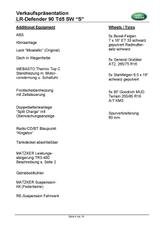 Land Rover Defender 90 Td5 Station Wagon S S - gebrauchte Land Rover Defender aus dem Jahr 2005