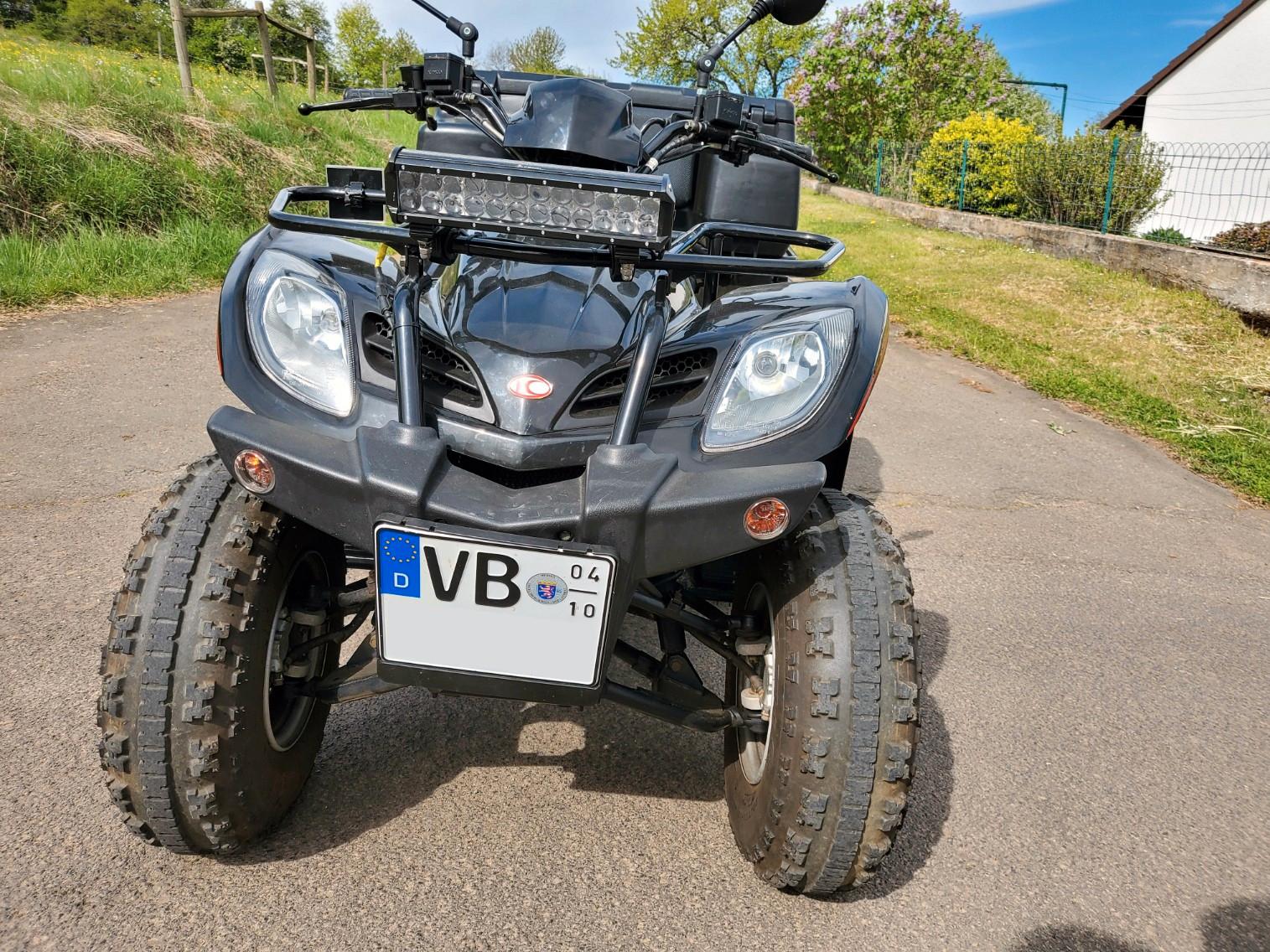 Kymco  2009 — engine 271 cm³, 19 HP (14kW)