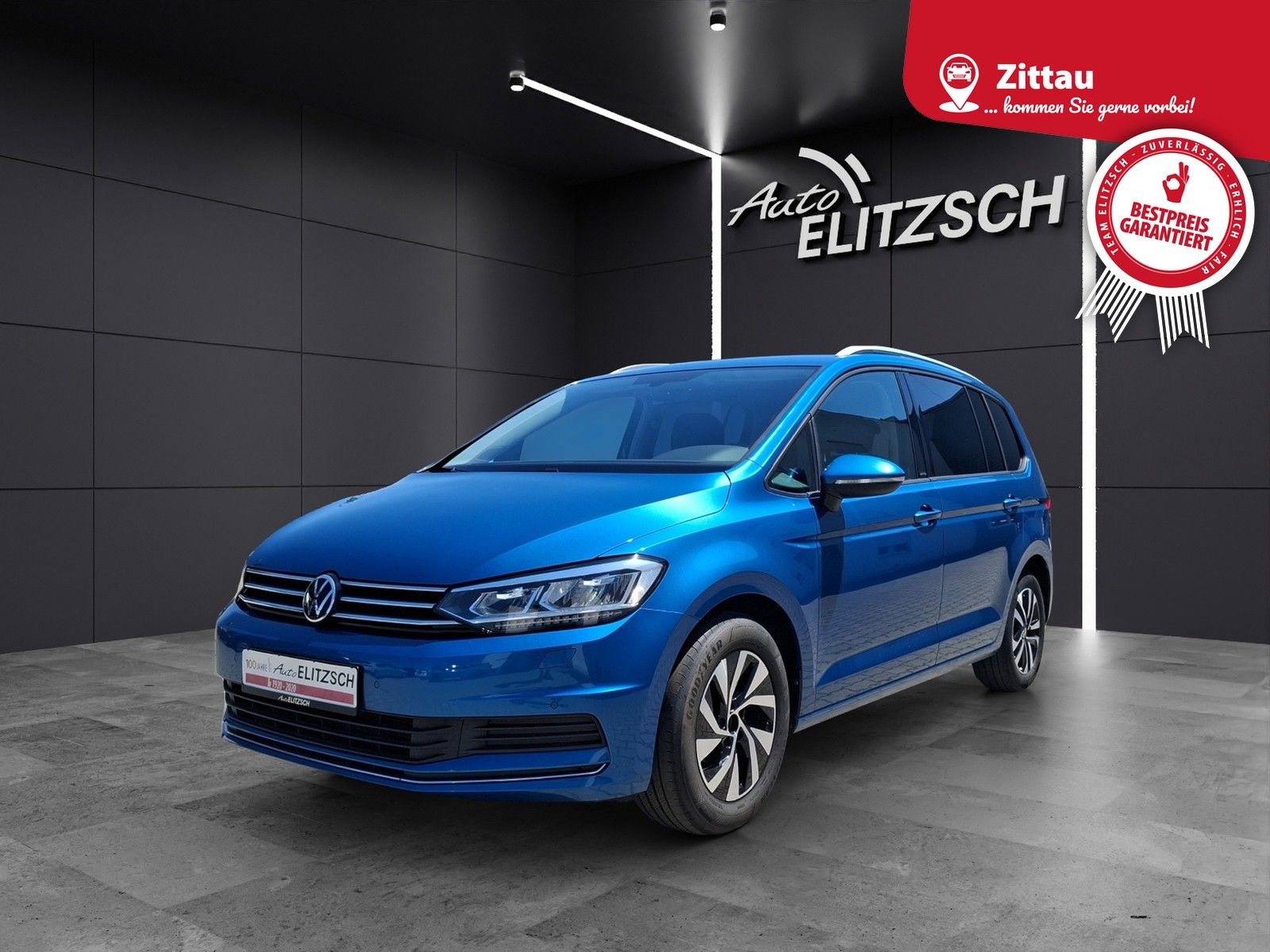 Fahrzeugabbildung Volkswagen Touran TSI United DSG LED Navi ACC SHZ APP PDC