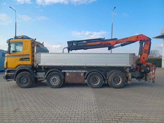 Scania R500 8X4 + PK23002 (Kran allein auch zu kaufen!)