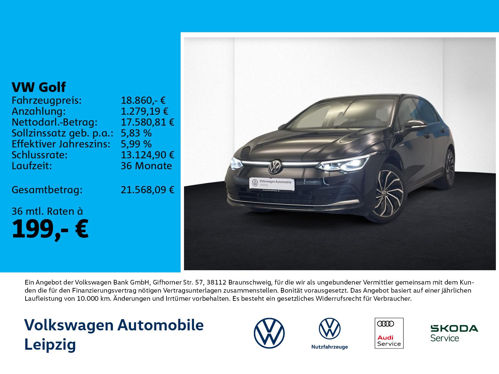 Volkswagen Golf VIII Style 1.5 TSI *Navi*AHK*LED*