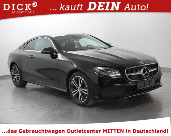 MERCEDES-BENZ E220d Coupe 9G Avatg PANO+BURME+COMAN+KAM+MULTIB