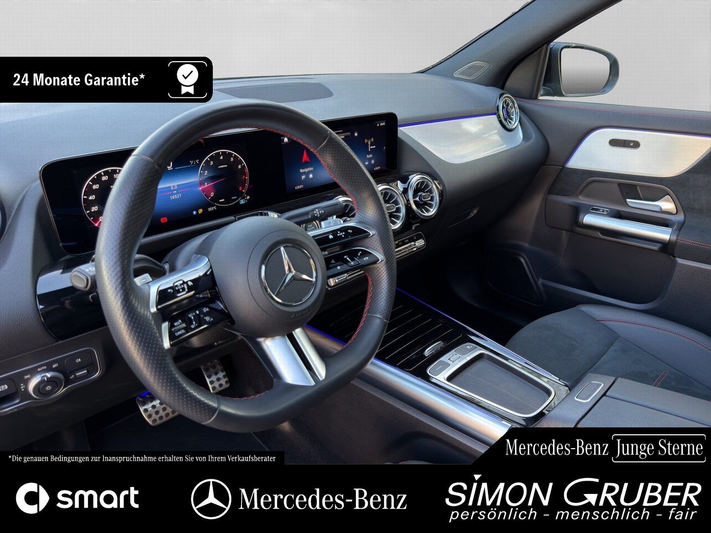 Fahrzeugabbildung Mercedes-Benz GLA 200 AMG Night Pano Fahrassist KeyGo Ambiente