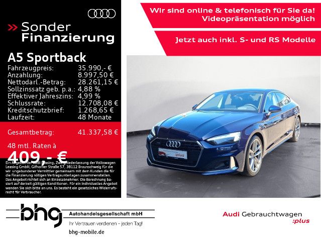 Audi A5 Sportback 40 TDI quatttro S tronic advanced A foto 2