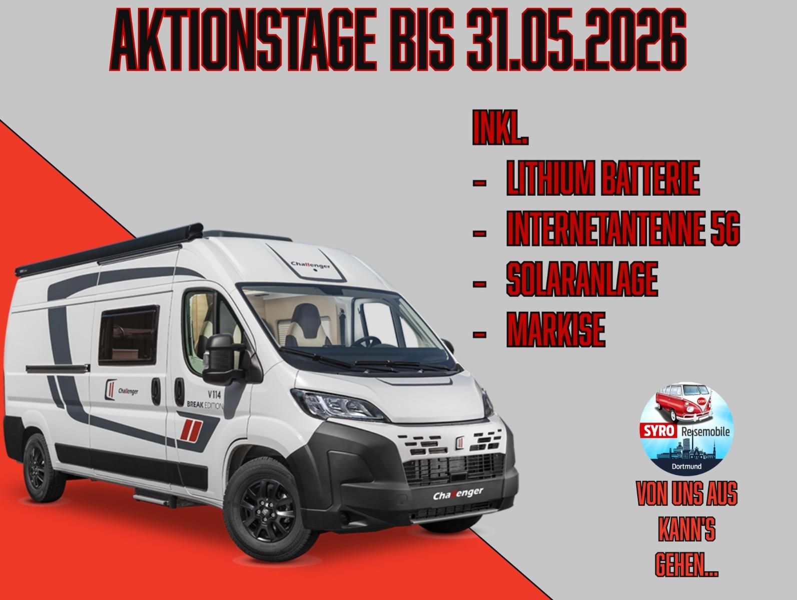Challenger V 217 Start Edition / WORAUF WARTEN SIE NOCH?