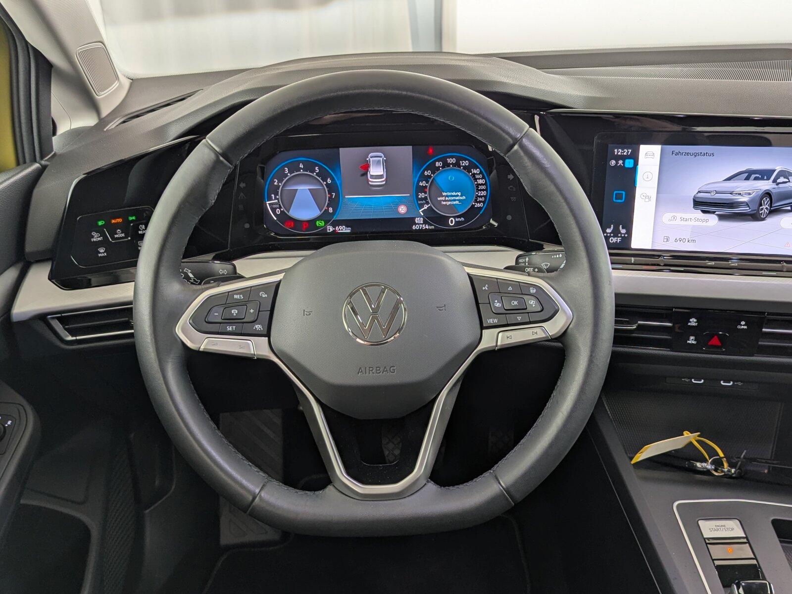 Volkswagen Golf VIII 1.5 eTSI Life OPF LED+NAVI+ACC+SHZ+AHK, миниатюра 16