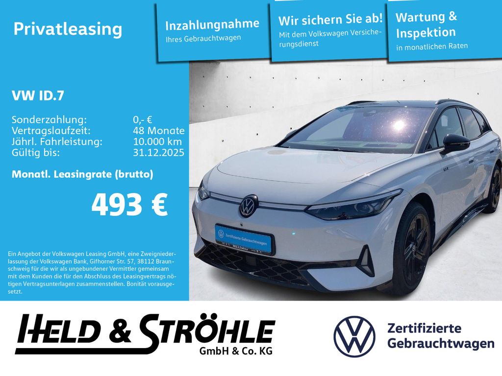 ID.7 Tourer GTX 4M AHK MATRIX WÄPU 360°KAM HUD