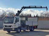 MAN TGL 12.220 Pritsche 4,50 m + HIAB 066 D-3 HIDUO - MAN Hiab