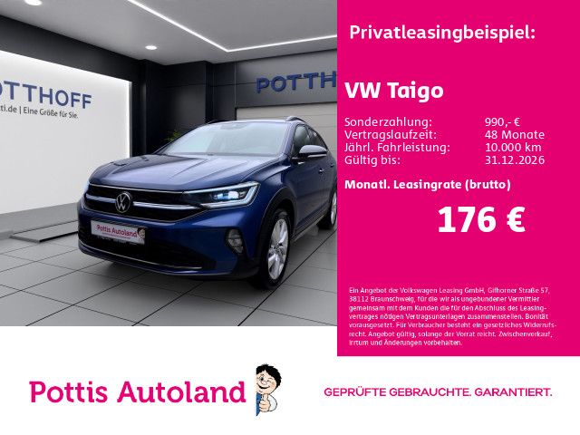 Taigo 1.0 TSI GOAL NAVI KAMERA KLIMA SHZG