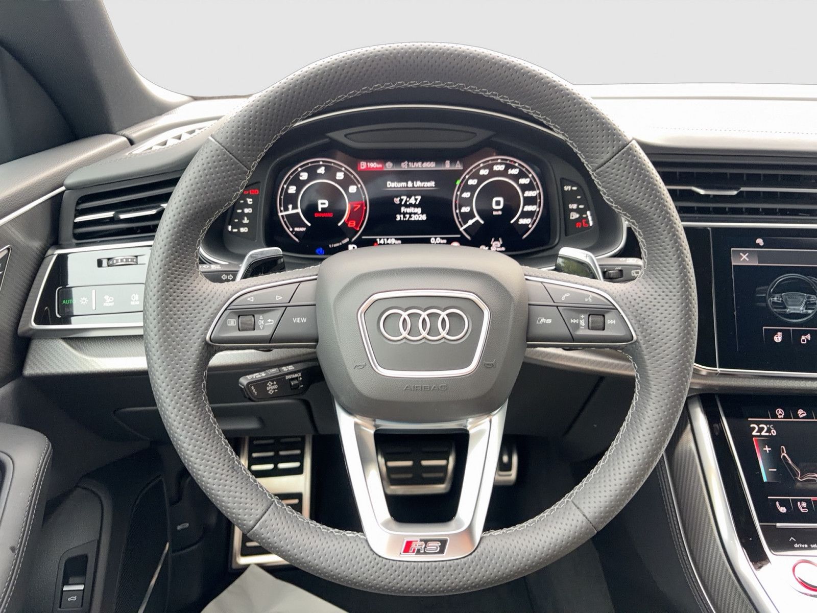 Audi RSQ8 Facelift Black RS-AGA Laser Night Pano 360 foto 10