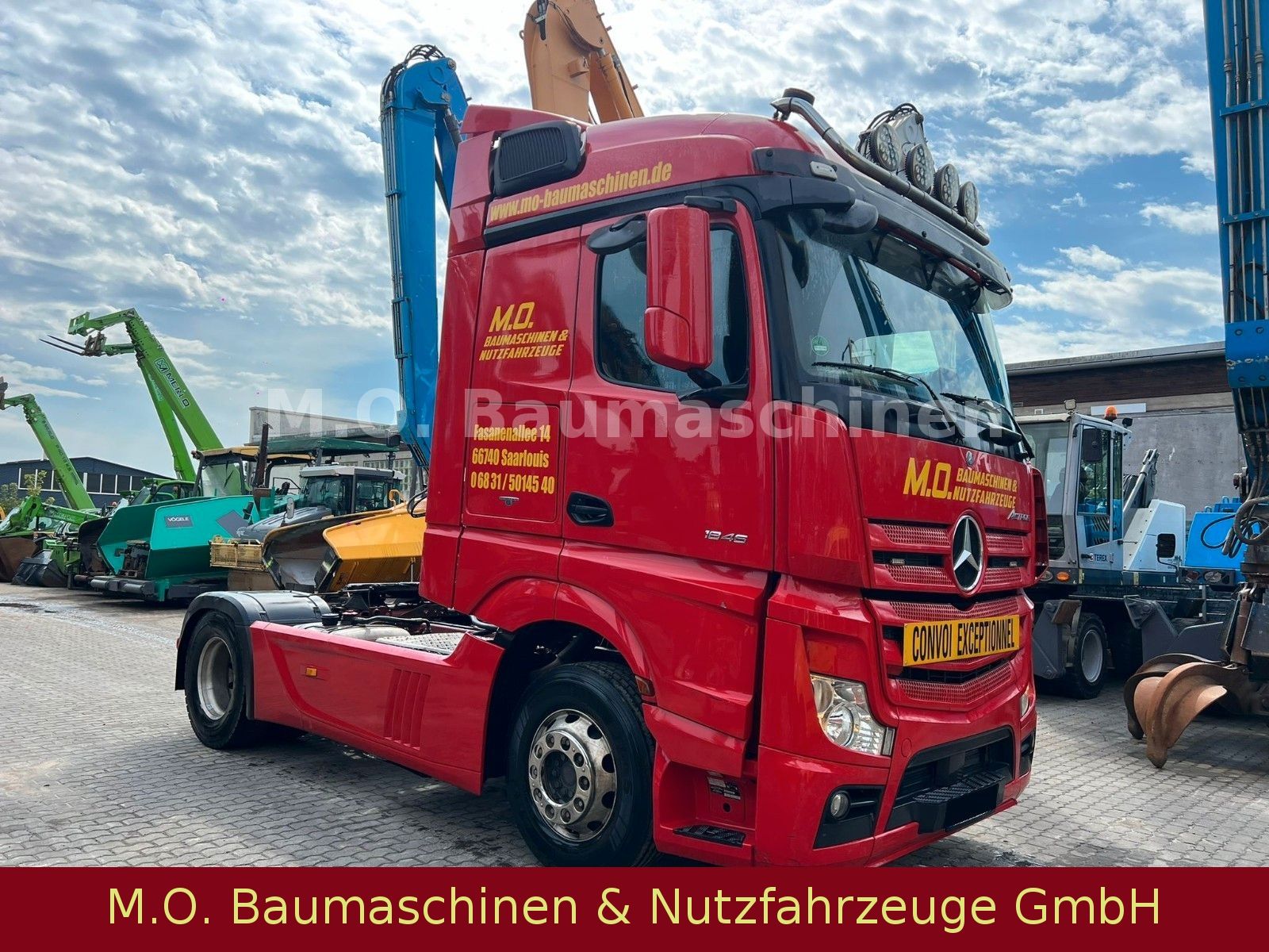 Fahrzeugabbildung Mercedes-Benz Actros 1846 /4x2 / Euro 6 / Tüv NEU ! /