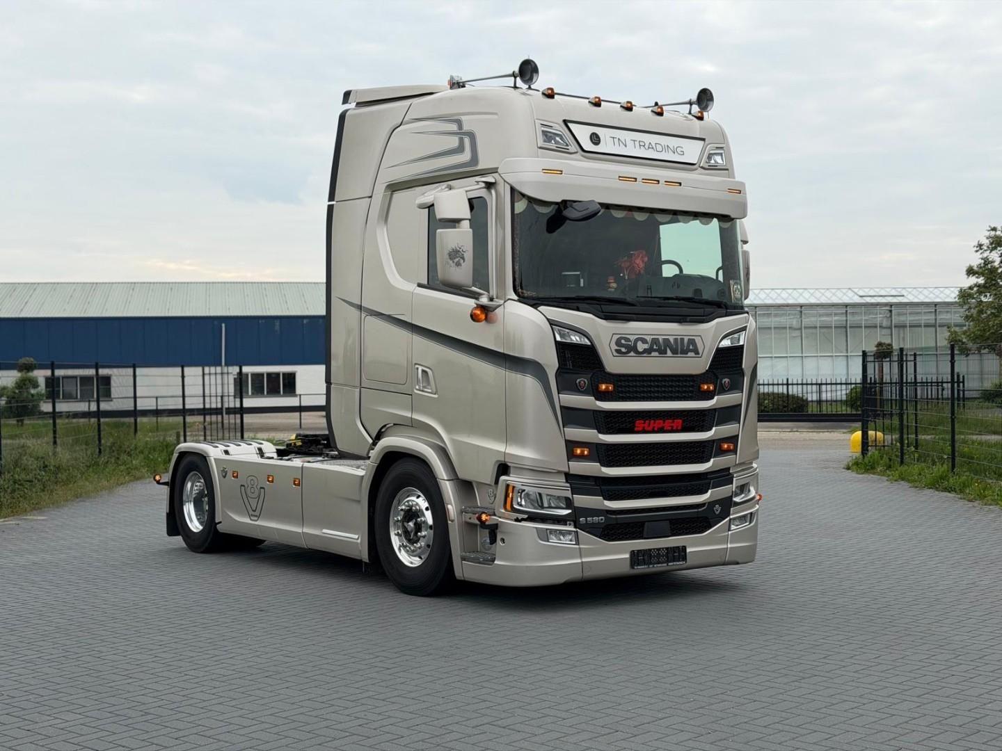Scania S580 VOLLKLIMMATISIERUNG, LEDER, ALCOA, RETARDER