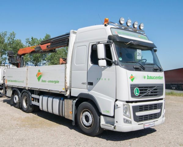 Volvo FM380 6x2 Palfinger Baustoffkran PK21001L