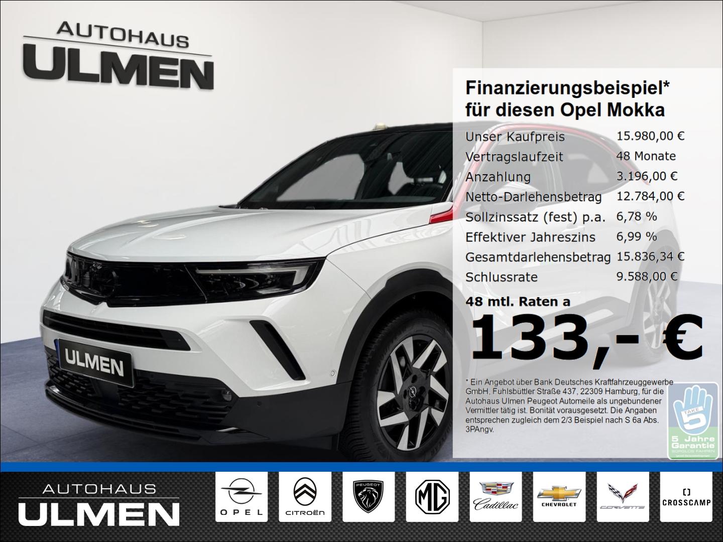Opel Mokka GS Line 130 Apple CarPlay Rückfahrkamera S
