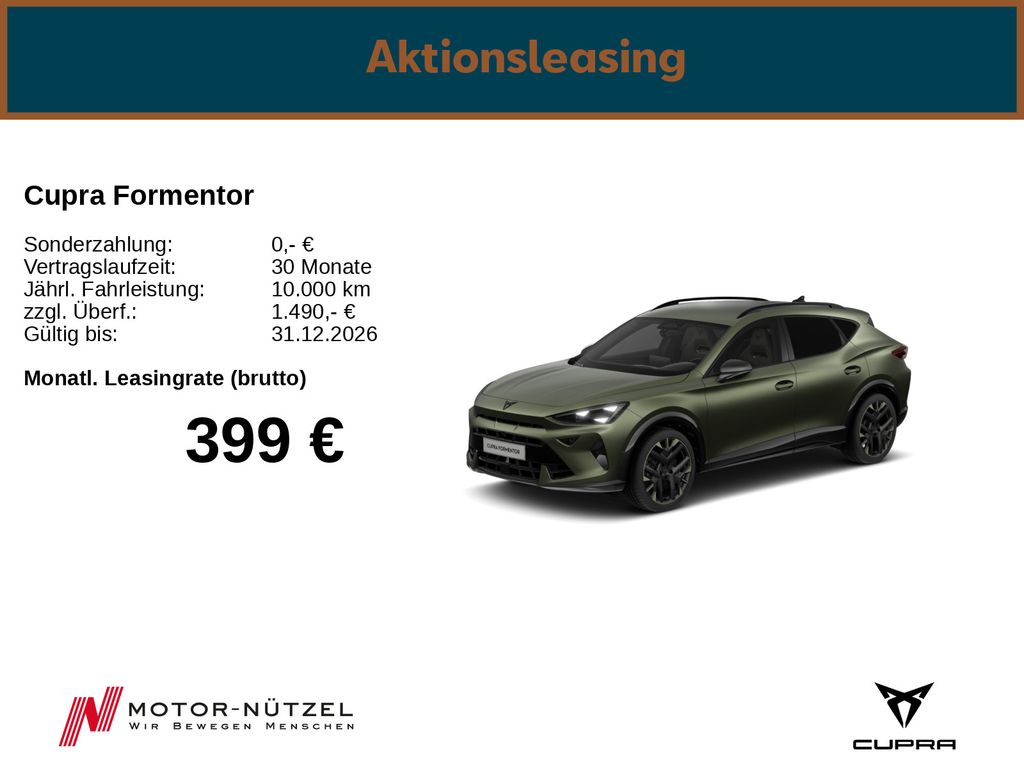 Formentor 2.0 TSI  VZ Allrad 7-Gang DSG
