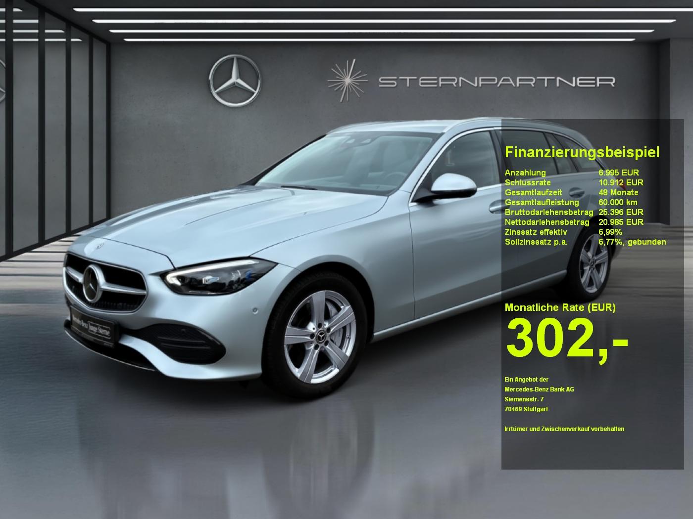 Mercedes-Benz C 300 e T Avantgarde+MBUX+Ambiente+CarPlay+NAVI