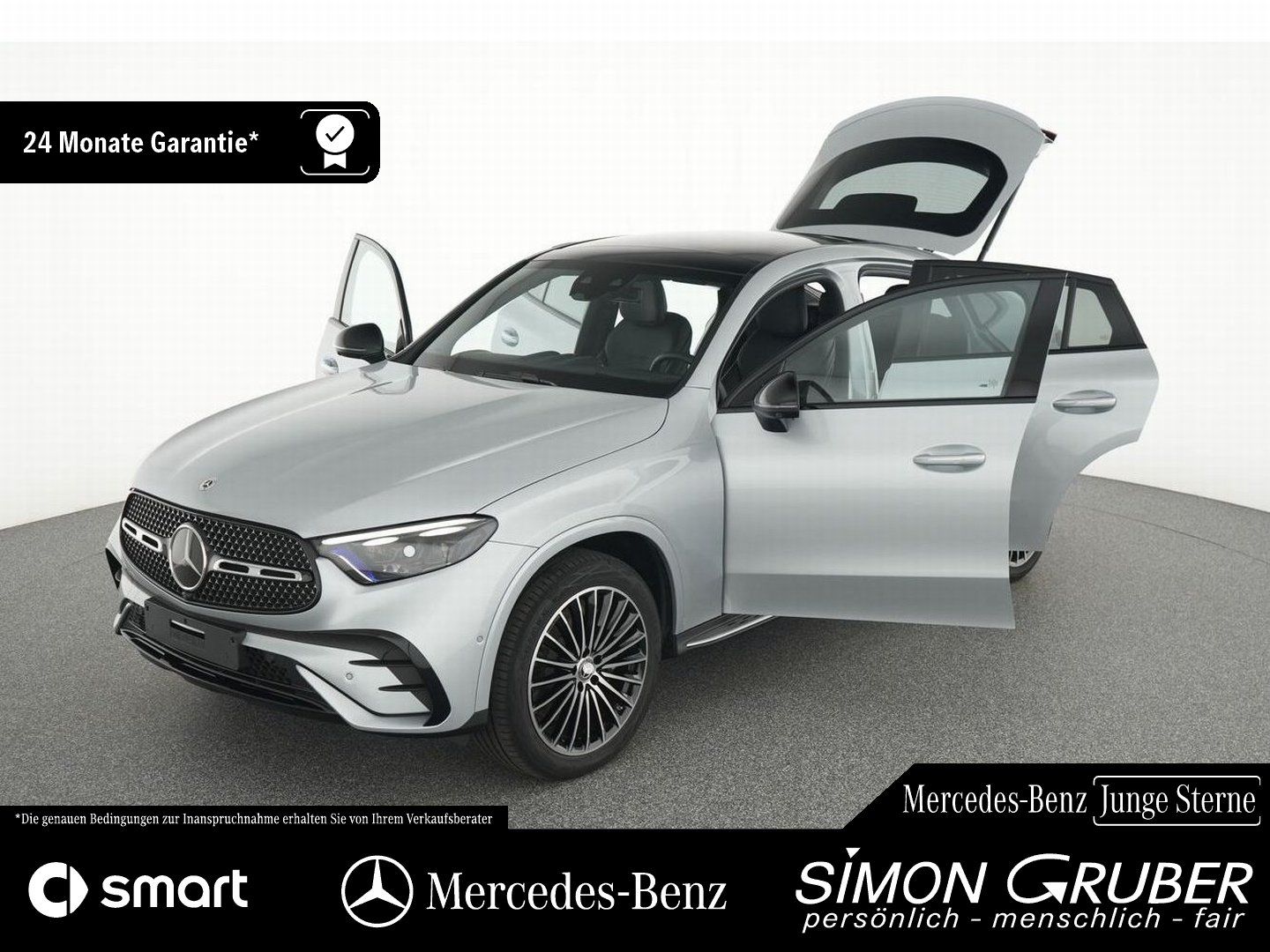 Fahrzeugabbildung Mercedes-Benz GLC 300 e 4M Coupé AMG Leder Pano Airmatic AHK