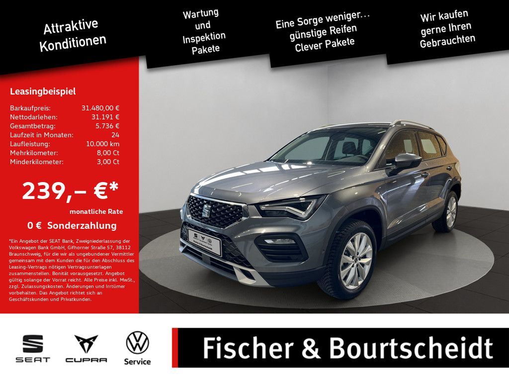 Ateca 1.5 TSI Style AHK SHZ KAMERA GJR LED PDC
