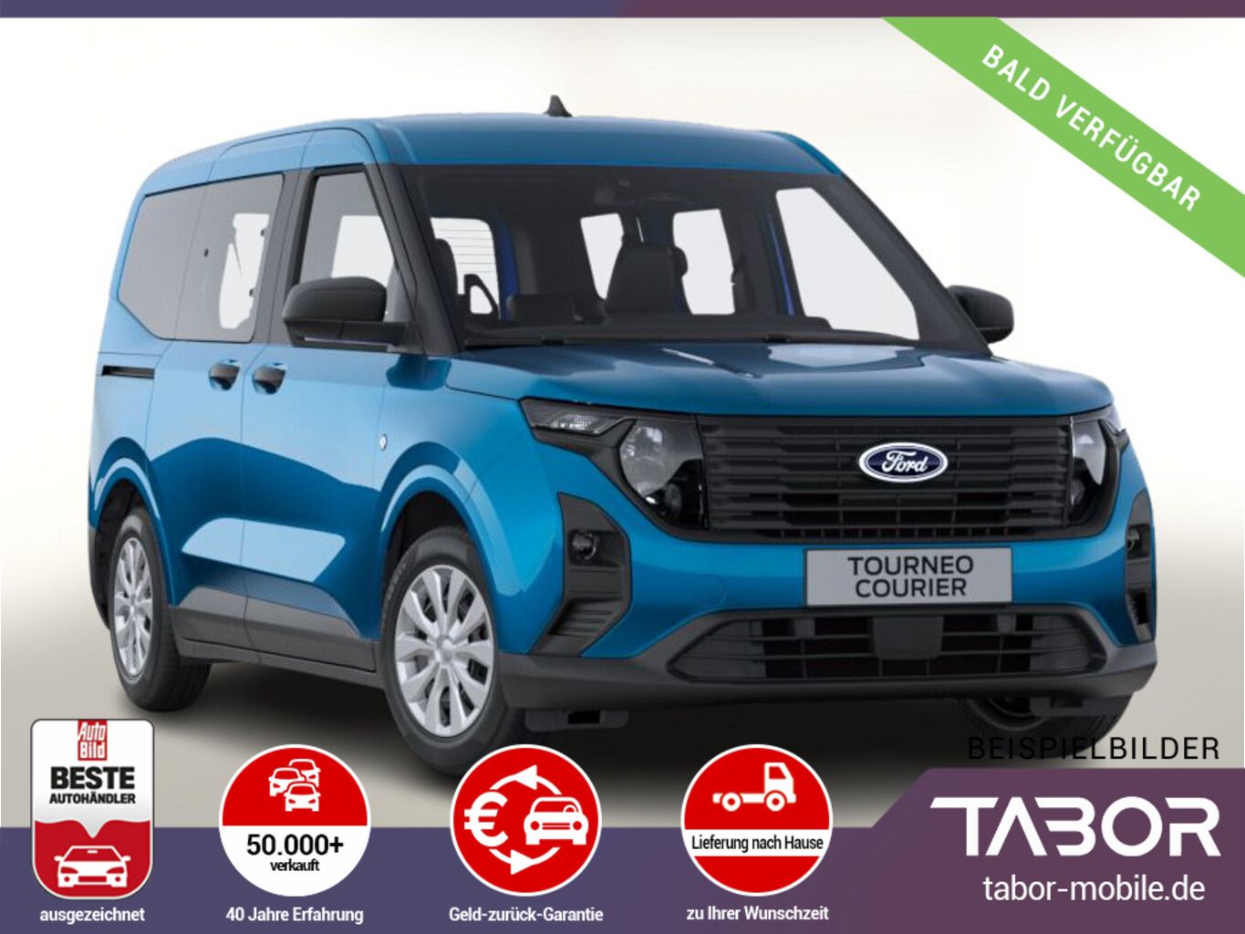Ford Tourneo Courier 1.0 EB 125 Aut Trend WinterP PDC