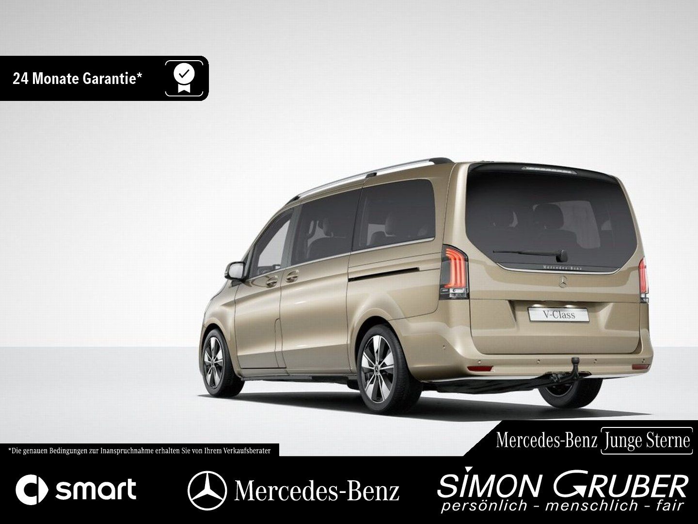Fahrzeugabbildung Mercedes-Benz V 250 d AVANTGARDE Lang MBeam AHK eTüren 7Sitze