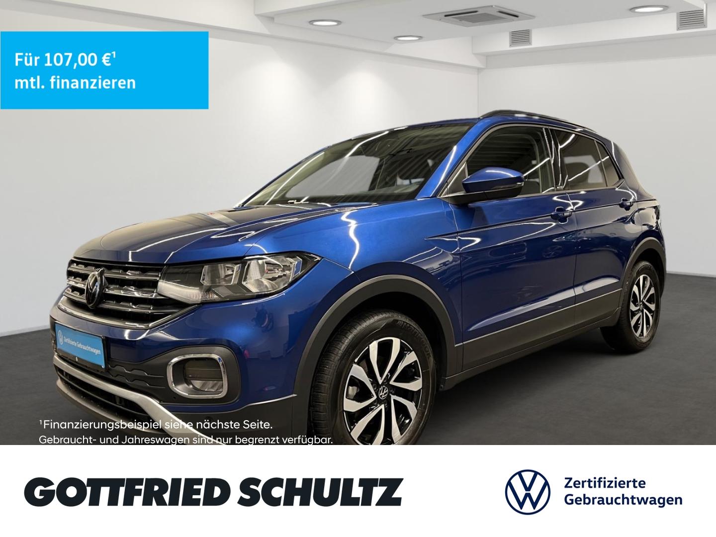 Volkswagen T-Cross 1.0 TSI OPF Active Navi AHK PDC Sitzheiz