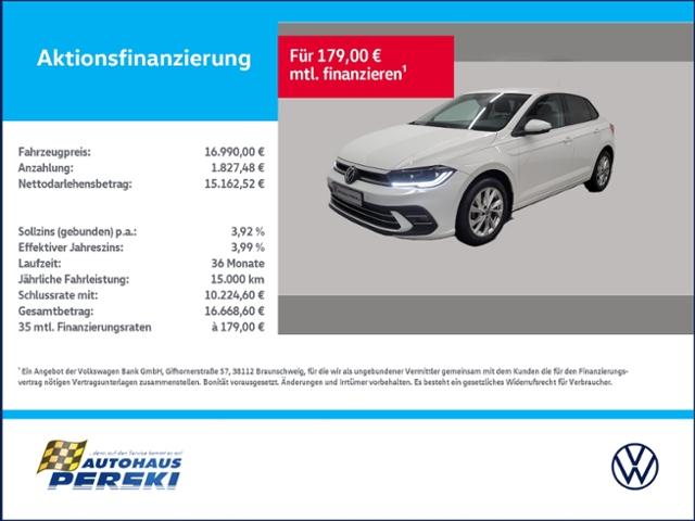Volkswagen Polo 1.0 TSI Style  KLIMA, NAVI, MATRIX-LED