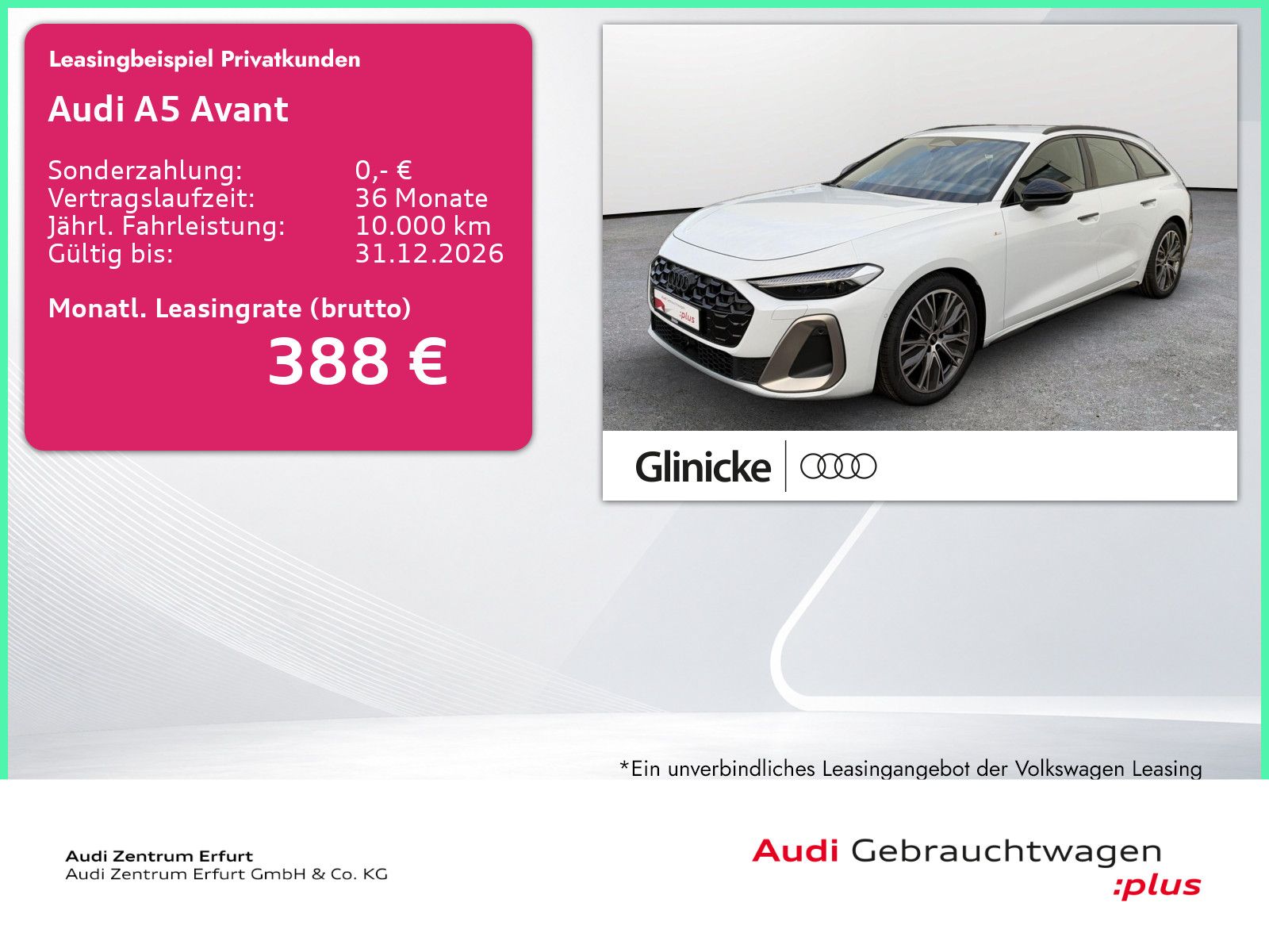 Audi A5 Avant TFSI S-tronic edition one Matrix B&O Na