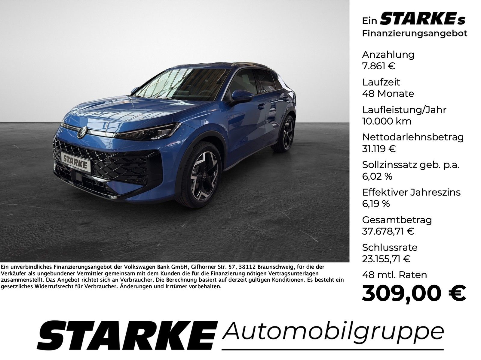 Volkswagen T-Roc 1.5 eTSI DSG R-Line  AHK LED Kamera PDC LM