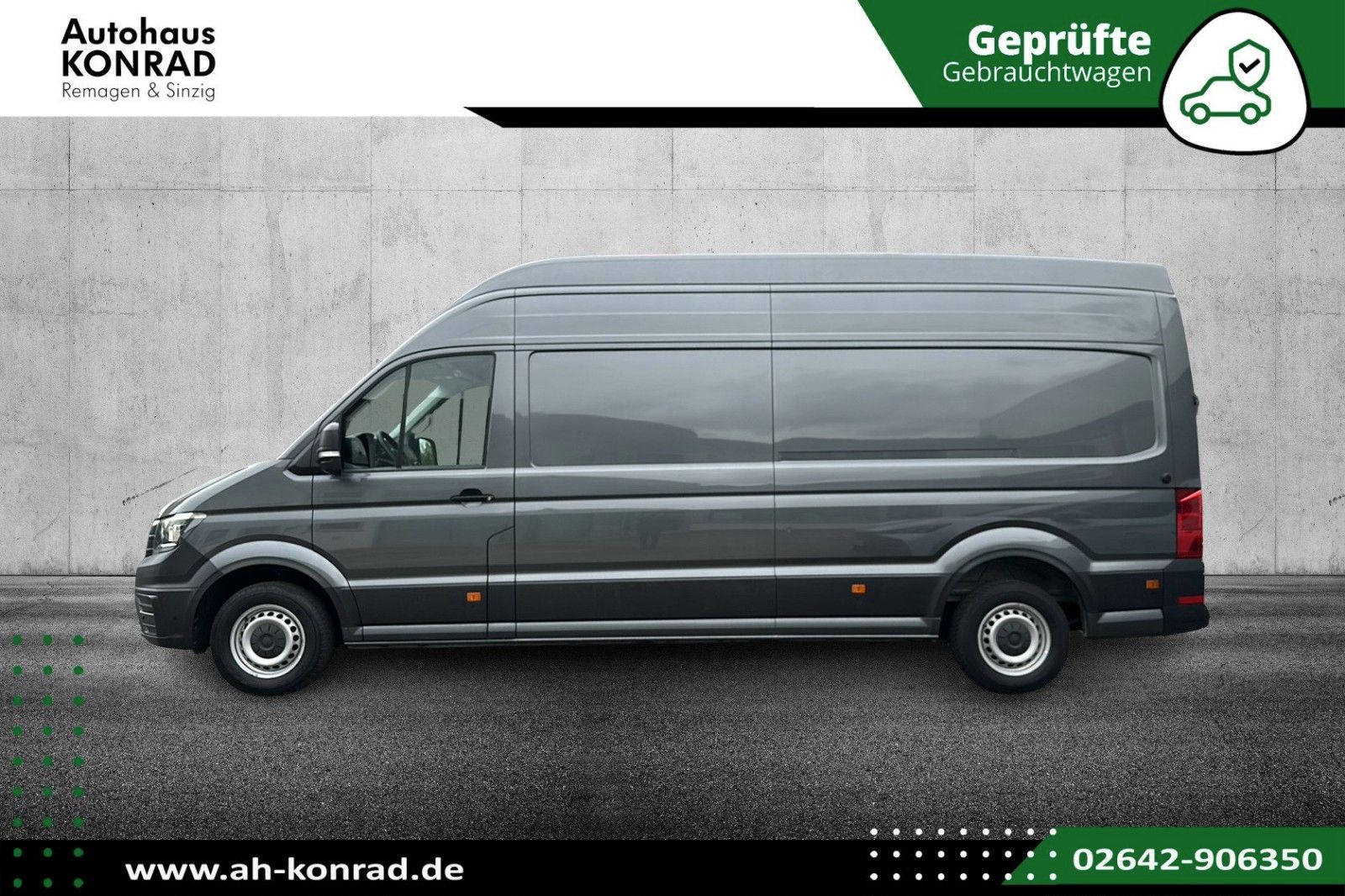 Fahrzeugabbildung Volkswagen Crafter Kasten Kasten 35 lang Superhochdach FWD