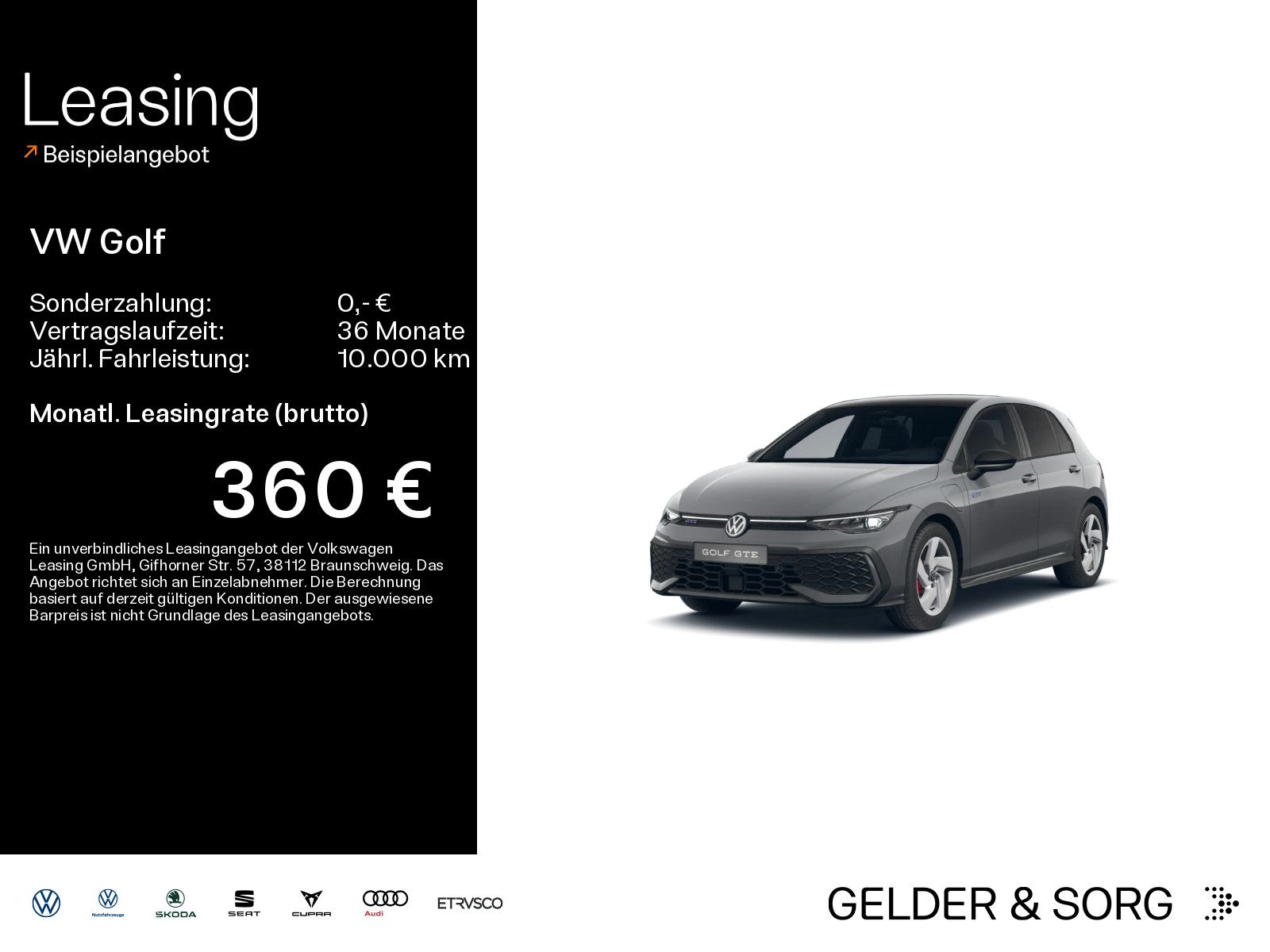 Volkswagen Golf GTE 1.5 eTSI RFK*DAB+*Matrix*ACC*AHK*HuD