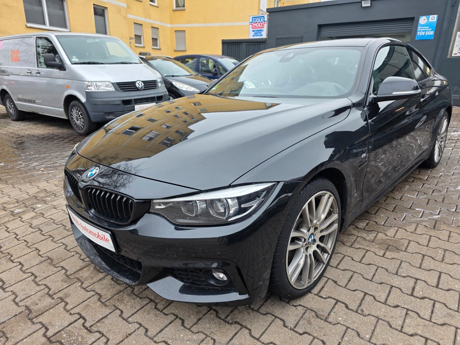 BMW 440i Coupe  xDrive M Sportpaket schwarz/schwarz