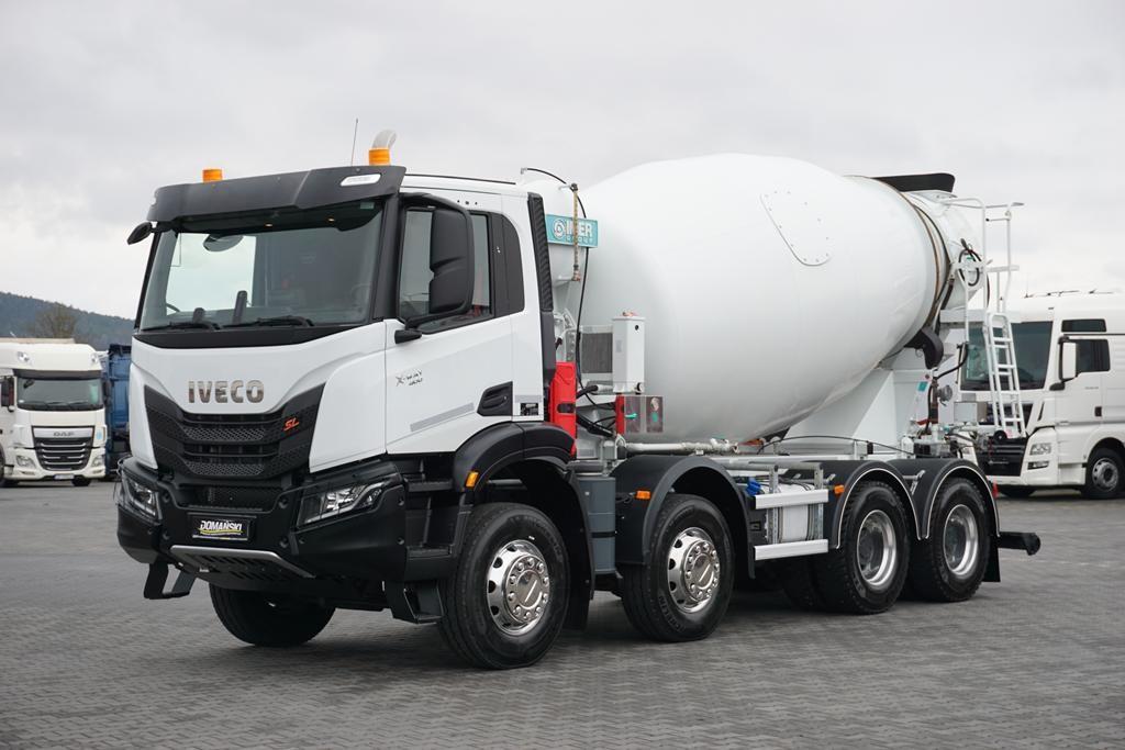 Iveco X-WAY / 400 / E 6 / BETONOMIESZARKA 9 M3  / 8 X