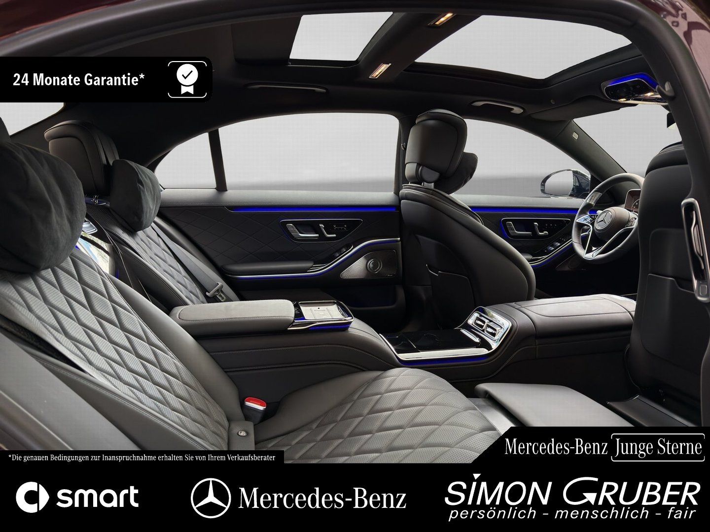 Fahrzeugabbildung Mercedes-Benz S 580 4M L AMG Night First-Class Executive Chauf