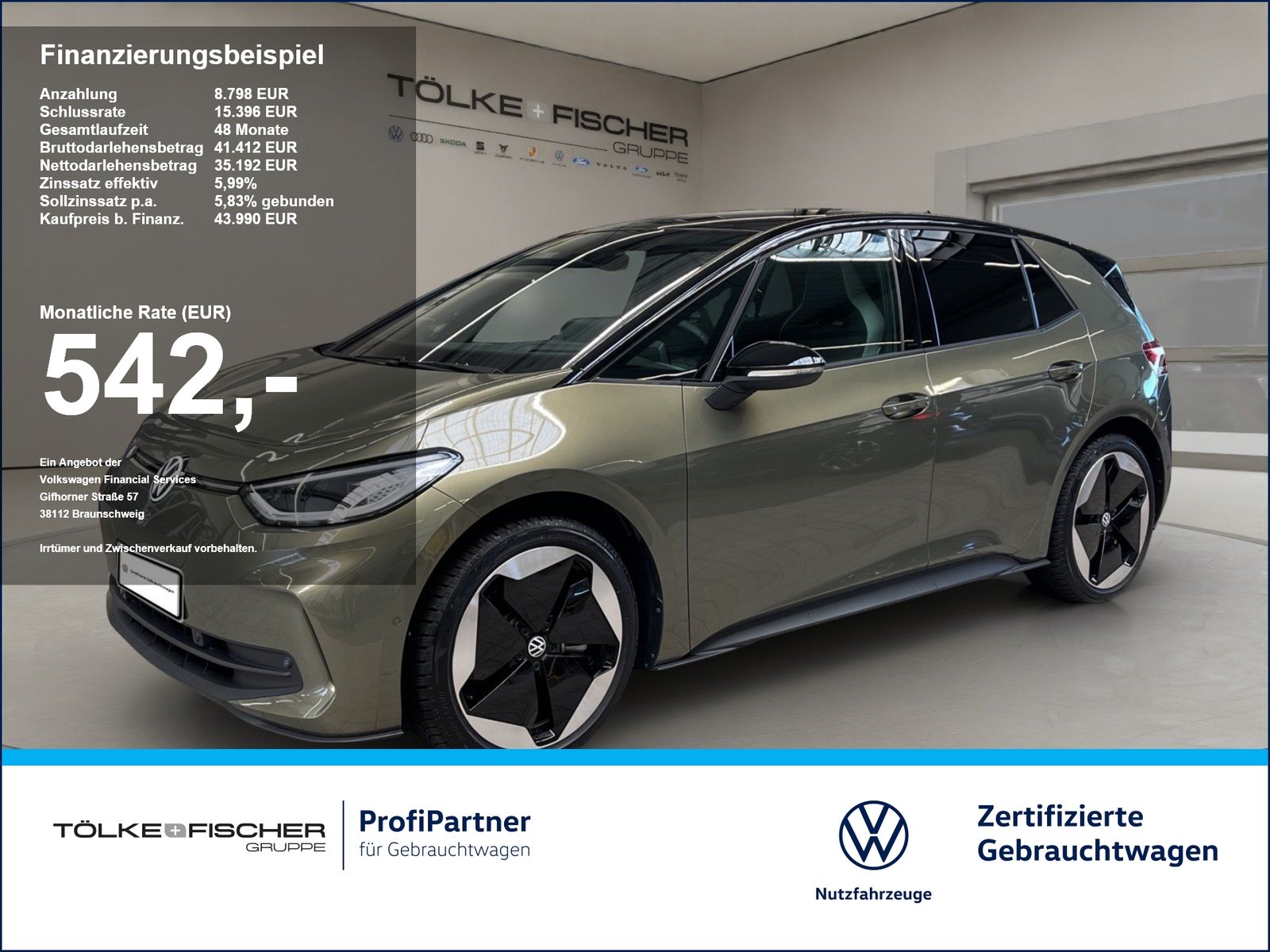 Volkswagen ID.3 S Pro W Energy DCC Pano IQLight ACC AHK AUT