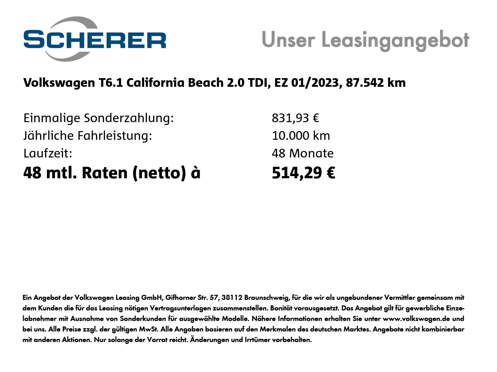 Volkswagen T6 California - Bild 3