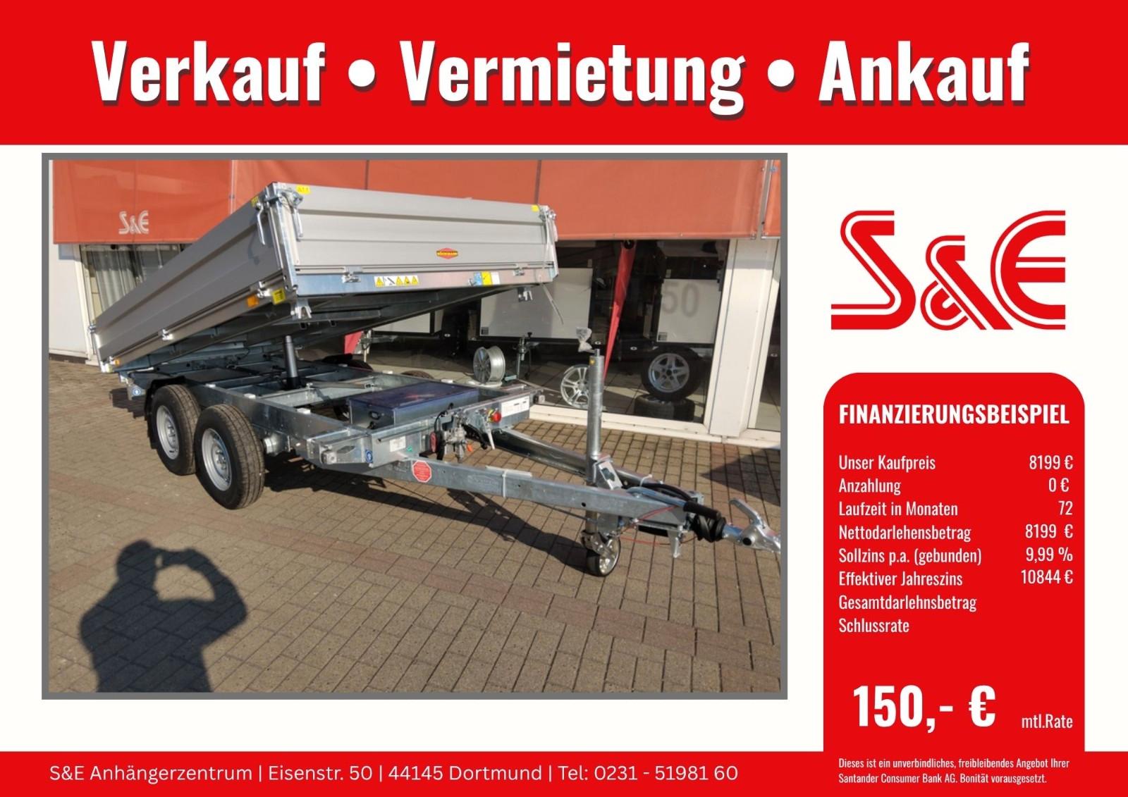 Böckmann Dreiseitenkipper 3000 kg Profi DK-AL 3218/30 P