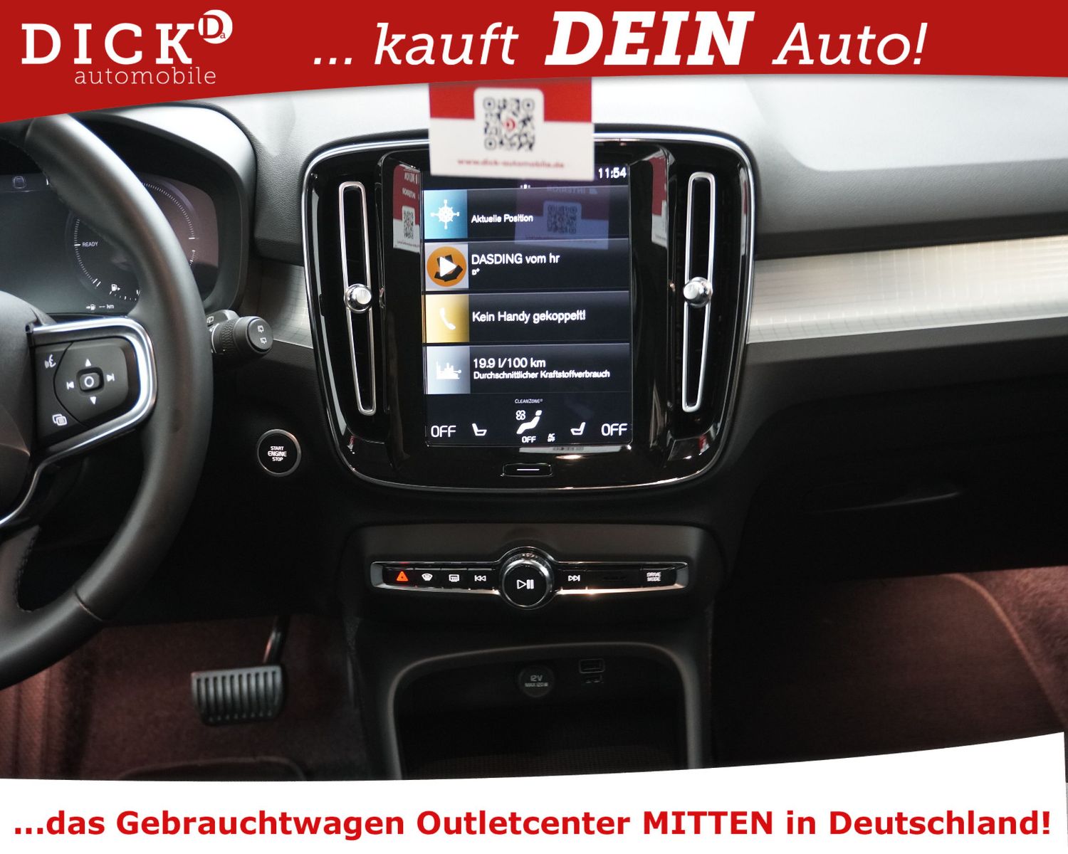 Fahrzeugabbildung Volvo XC40 T4 Hyb 7G Inscrip NAV+VIRTU+KAM+LED+SHZ+18"